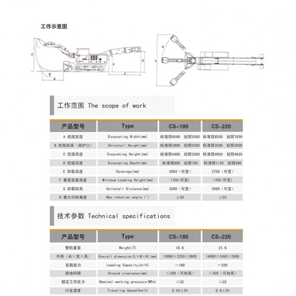 CS-180履帶式扒渣機(jī)